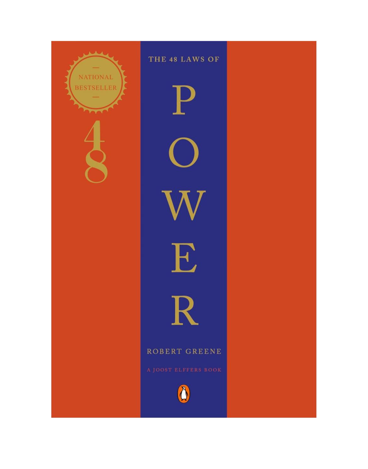 The 48 Laws of Power -Robert Greene